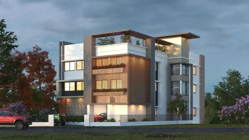 Residential architecture by Infra World